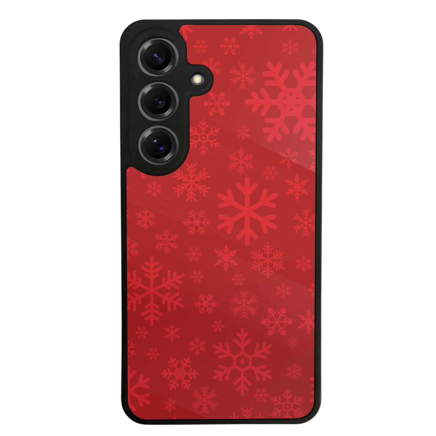 Samsung Galaxy S25 Uyumlu Yilbasi Christmas Tasarımlı Glossy Premium Kılıf