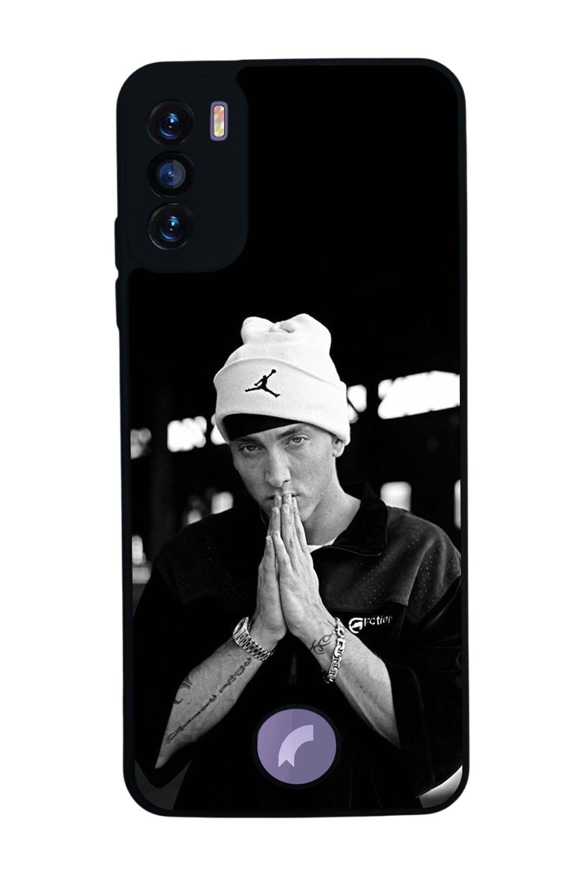 Reeder S19 Max Pro S Uyumlu Eminem Tasarımlı Glossy Premium Kılıf