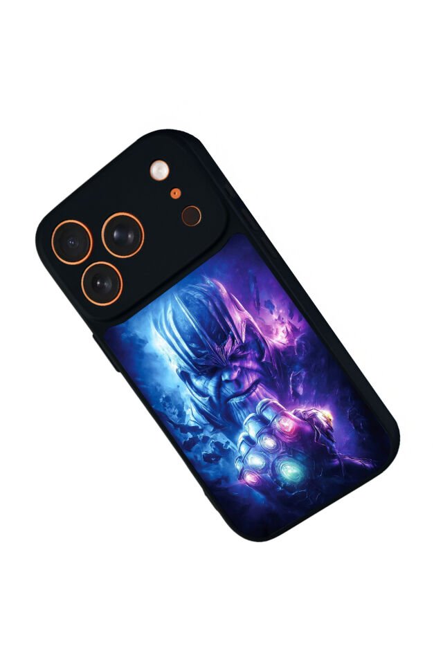 iPhone 17 Pro Max Uyumlu Thanos Tasarımlı Glossy Premium Kılıf