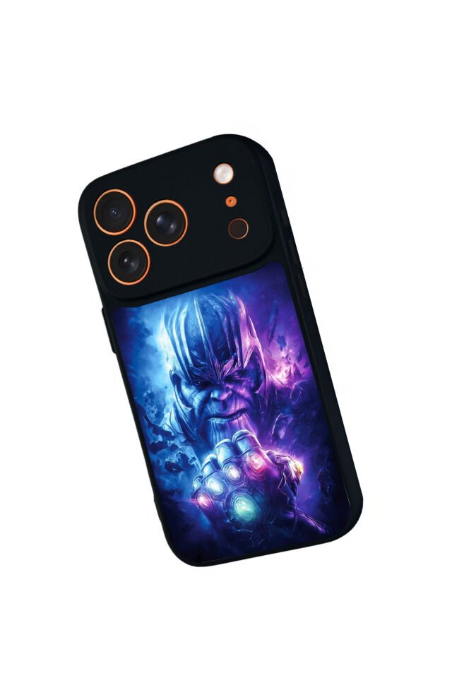 iPhone 17 Pro Max Uyumlu Thanos Tasarımlı Glossy Premium Kılıf