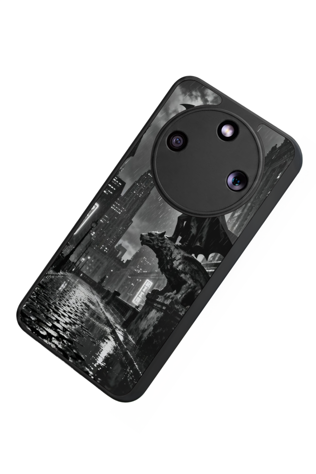 Honor Magic 8 Lite Uyumlu Batman Tasarımlı Glossy Premium Kılıf