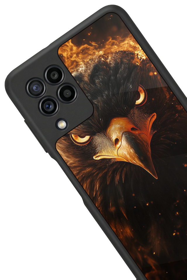Samsung Galaxy M32 Uyumlu Besiktas Tasarımlı Glossy Premium Kılıf