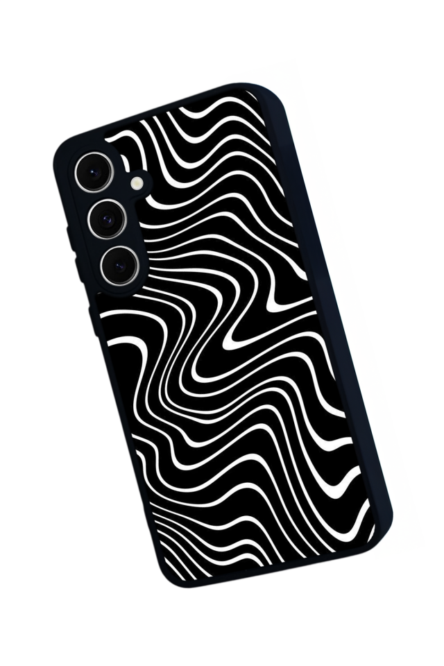 Samsung Galaxy A16 Uyumlu Çizgi Sanatı Tasarımlı Glossy Premium Kılıf