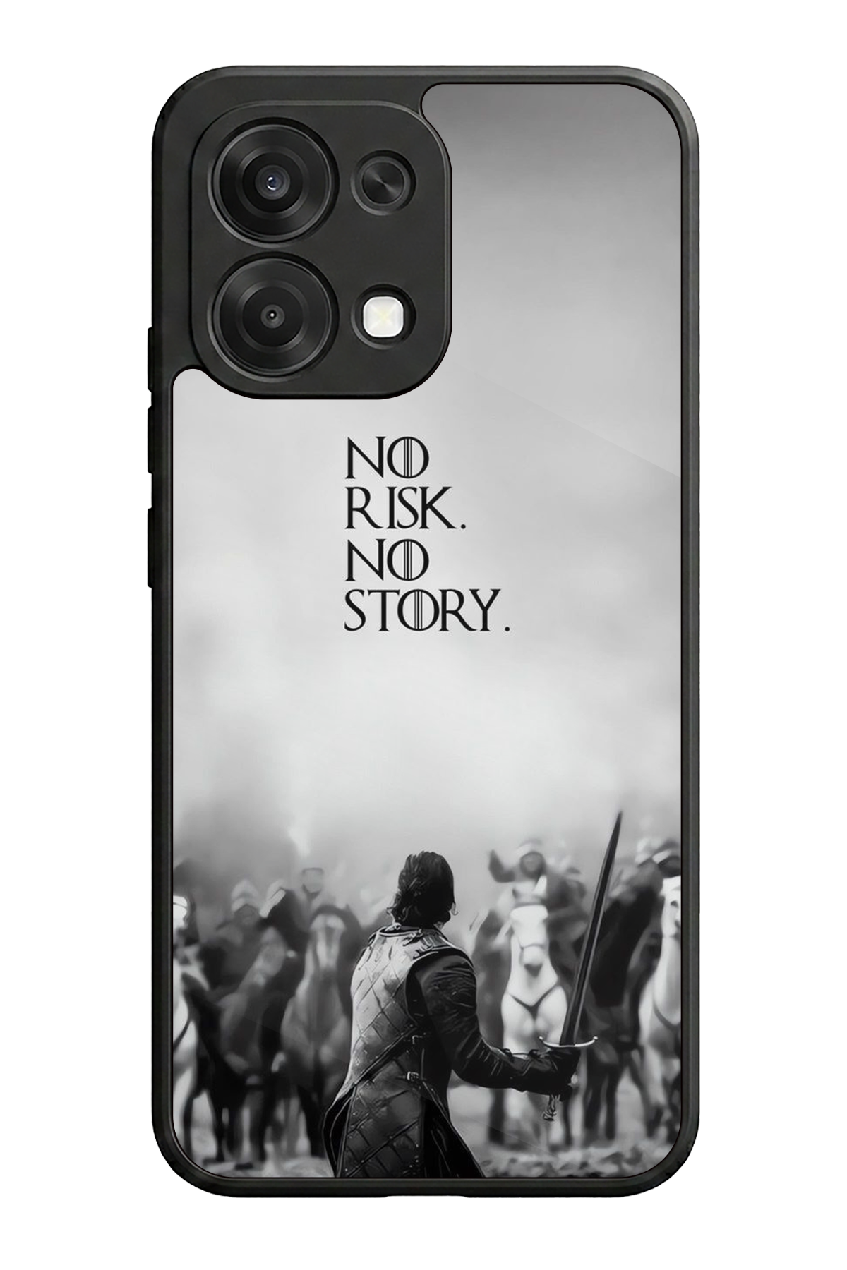 Oppo A6 Pro Uyumlu GameOfThrones Tasarımlı Glossy Premium Kılıf