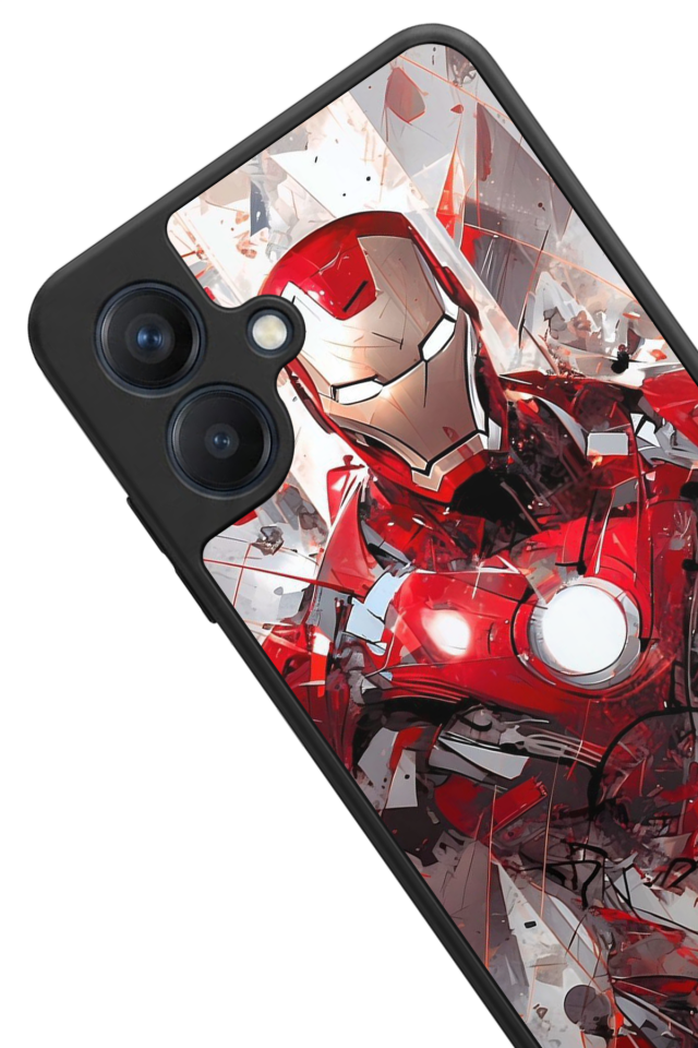 Samsung Galaxy A07 Uyumlu Iron Man ( Demir Adam ) Tasarımlı Glossy Premium Kılıf