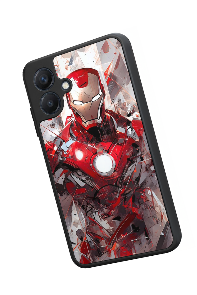 Samsung Galaxy A07 Uyumlu Iron Man ( Demir Adam ) Tasarımlı Glossy Premium Kılıf