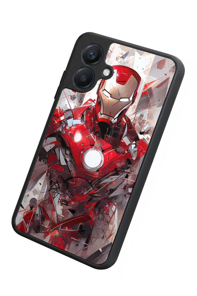 Samsung Galaxy A07 Uyumlu Iron Man ( Demir Adam ) Tasarımlı Glossy Premium Kılıf