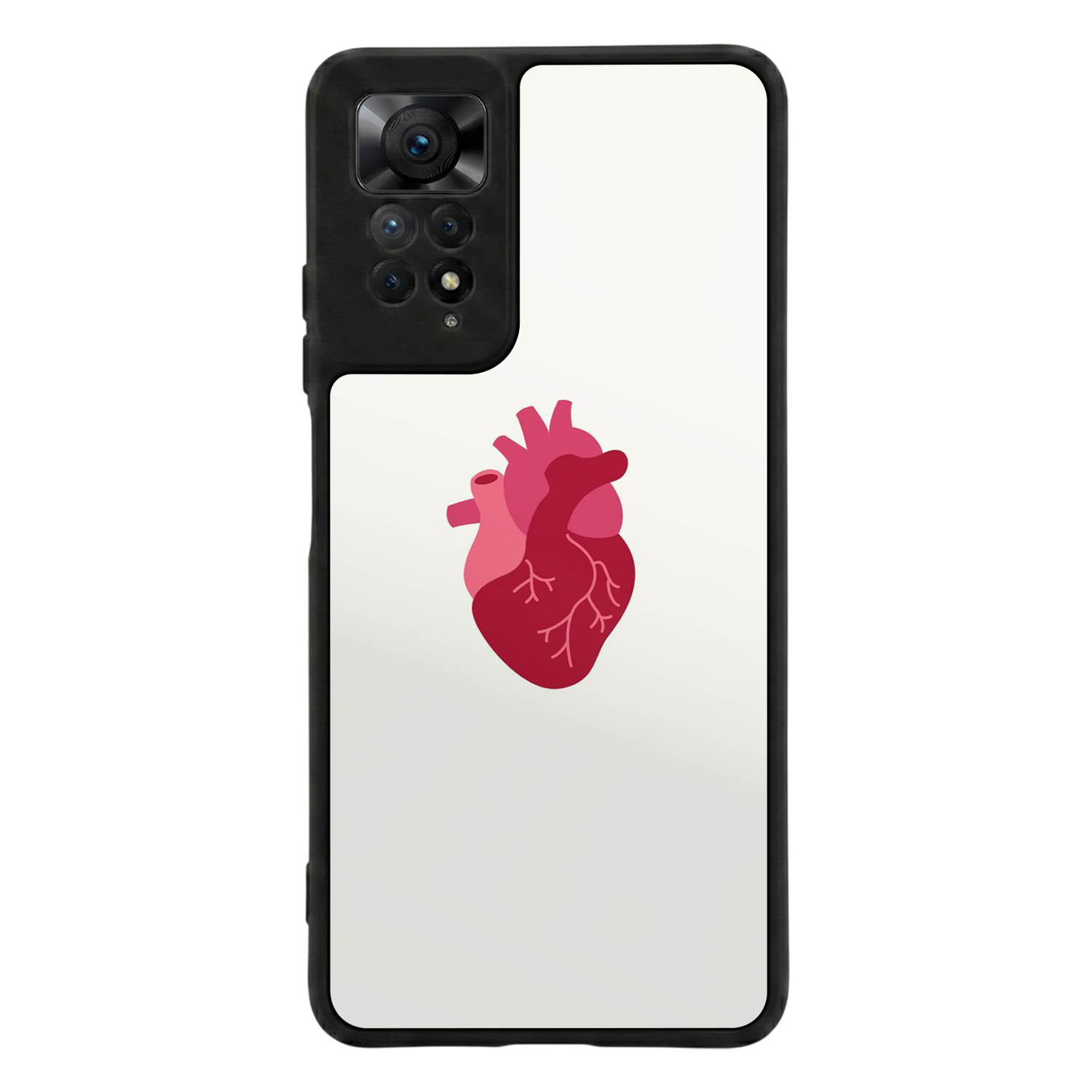 Xiaomi Redmi Note 12 Pro Uyumlu Kalp Love Tasarımlı Glossy Premium Kılıf