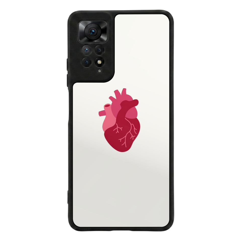 Xiaomi Redmi Note 12 Pro Uyumlu Kalp Love Tasarımlı Glossy Premium Kılıf