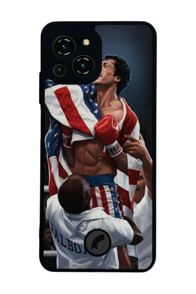 Reeder S23 Pro Max Uyumlu Rocky Tasarımlı Glossy Premium Kılıf