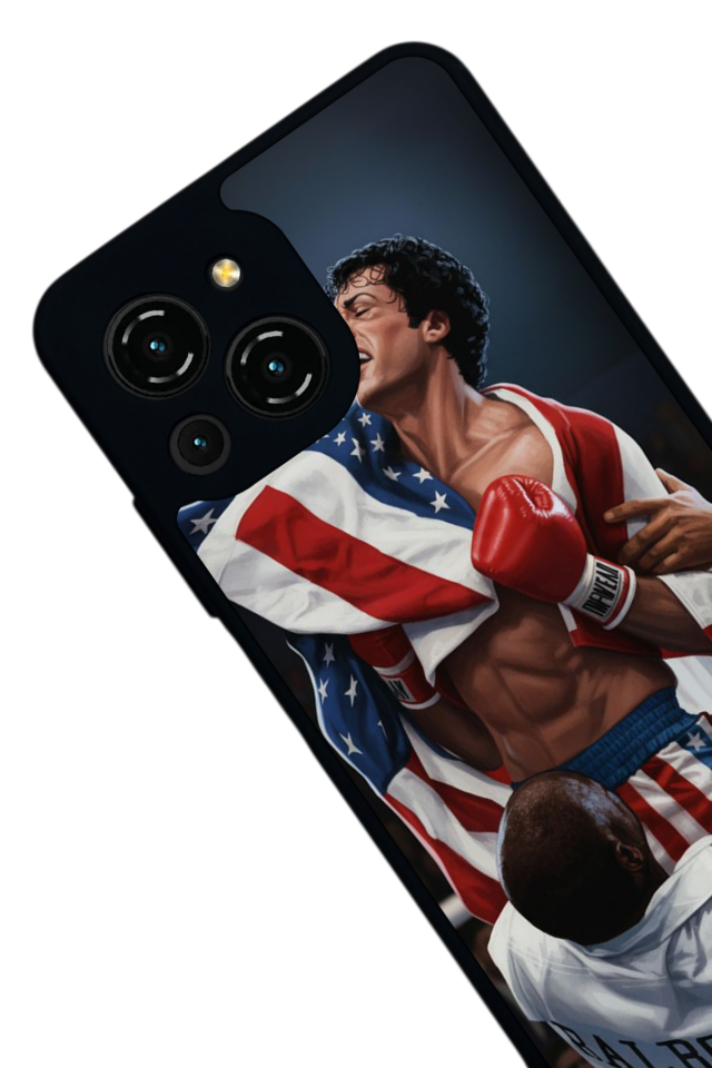 Reeder S23 Pro Max Uyumlu Rocky Tasarımlı Glossy Premium Kılıf