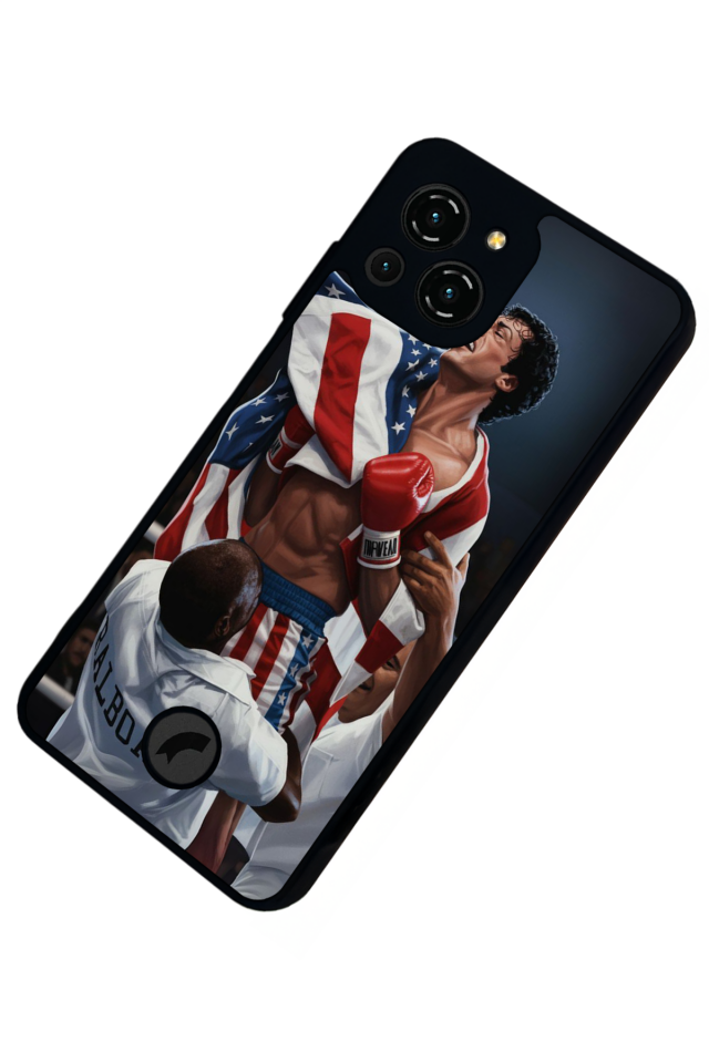 Reeder S23 Pro Max Uyumlu Rocky Tasarımlı Glossy Premium Kılıf