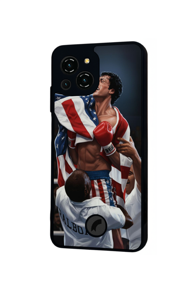 Reeder S23 Pro Max Uyumlu Rocky Tasarımlı Glossy Premium Kılıf