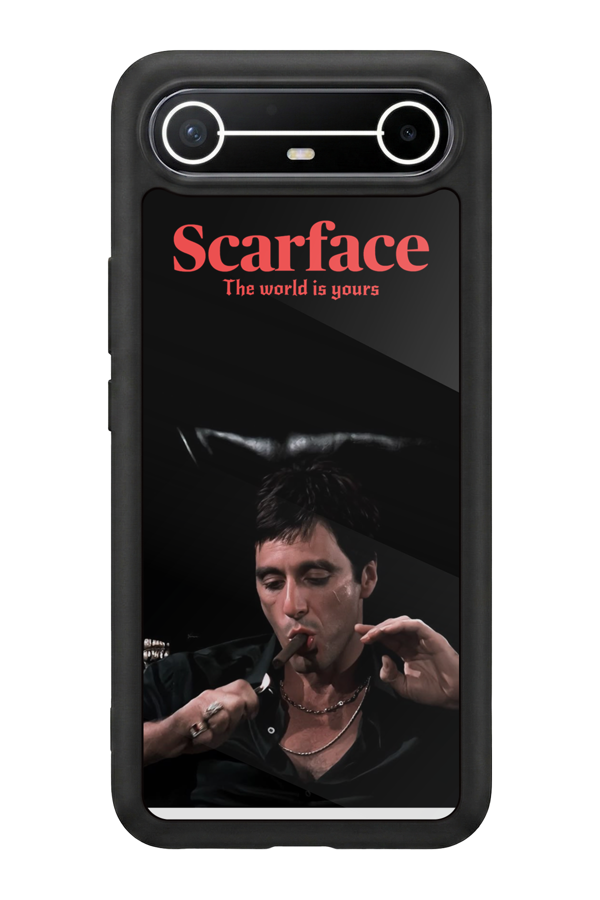 Tecno Spark Slim 5G Uyumlu Scarface Tasarımlı Glossy Premium Kılıf