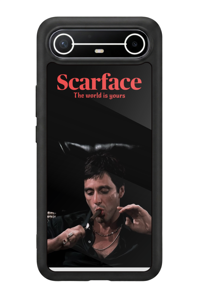 Tecno Spark Slim 5G Uyumlu Scarface Tasarımlı Glossy Premium Kılıf