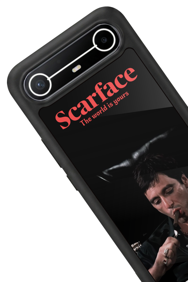 Tecno Spark Slim 5G Uyumlu Scarface Tasarımlı Glossy Premium Kılıf