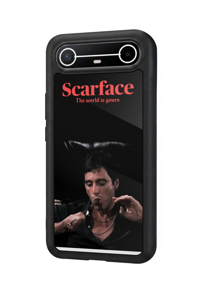 Tecno Spark Slim 5G Uyumlu Scarface Tasarımlı Glossy Premium Kılıf