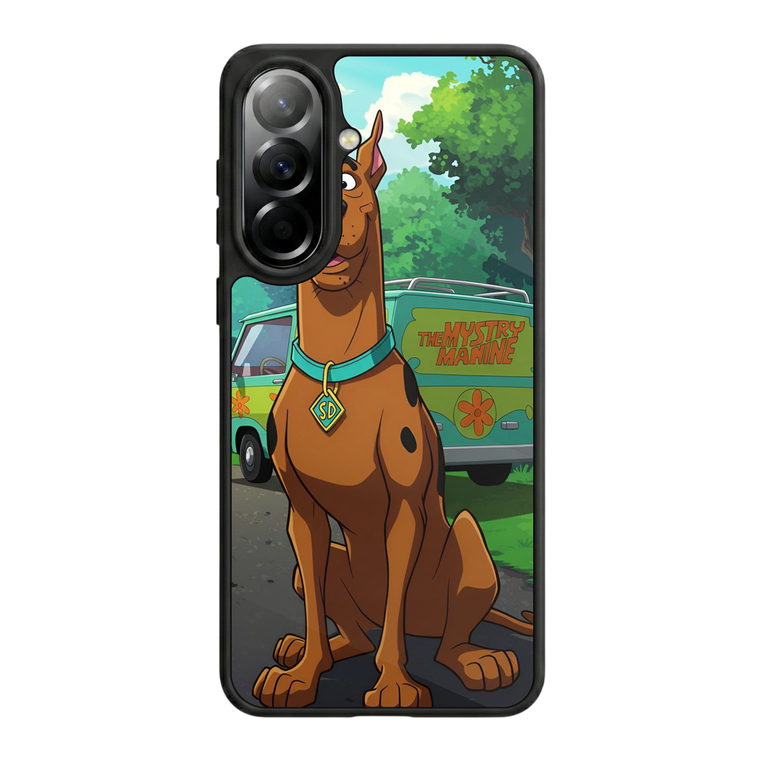 Samsung Galaxy A37 Uyumlu Scooby Doo Tasarımlı Glossy Premium Kılıf