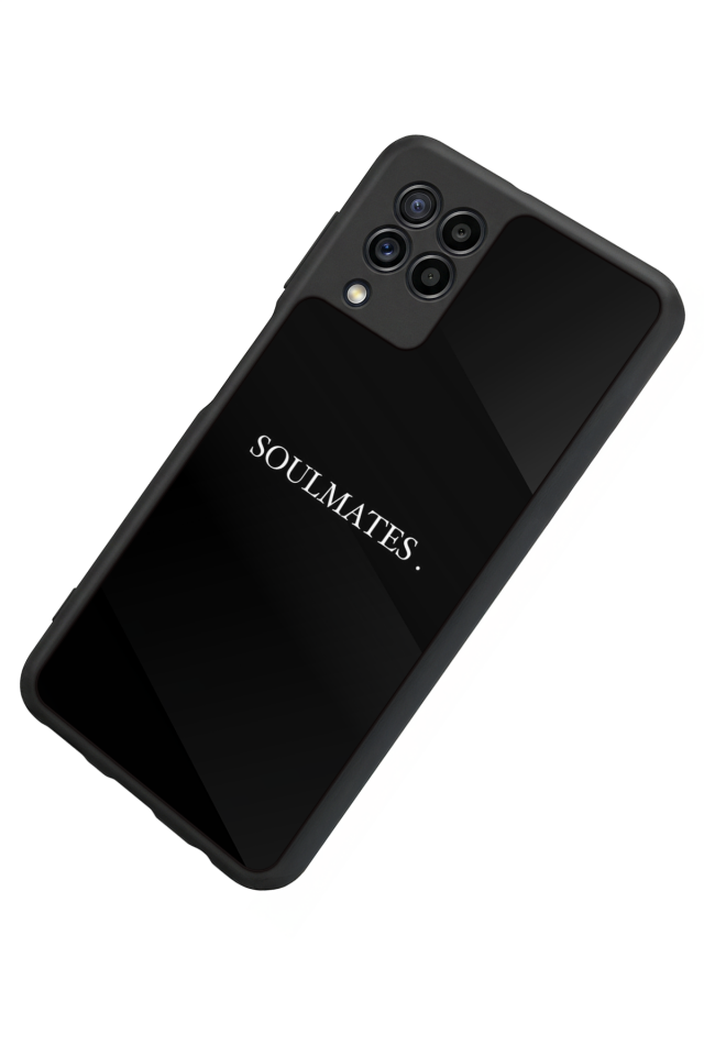 Samsung Galaxy M22 Uyumlu SOUL Tasarımlı Glossy Premium Kılıf
