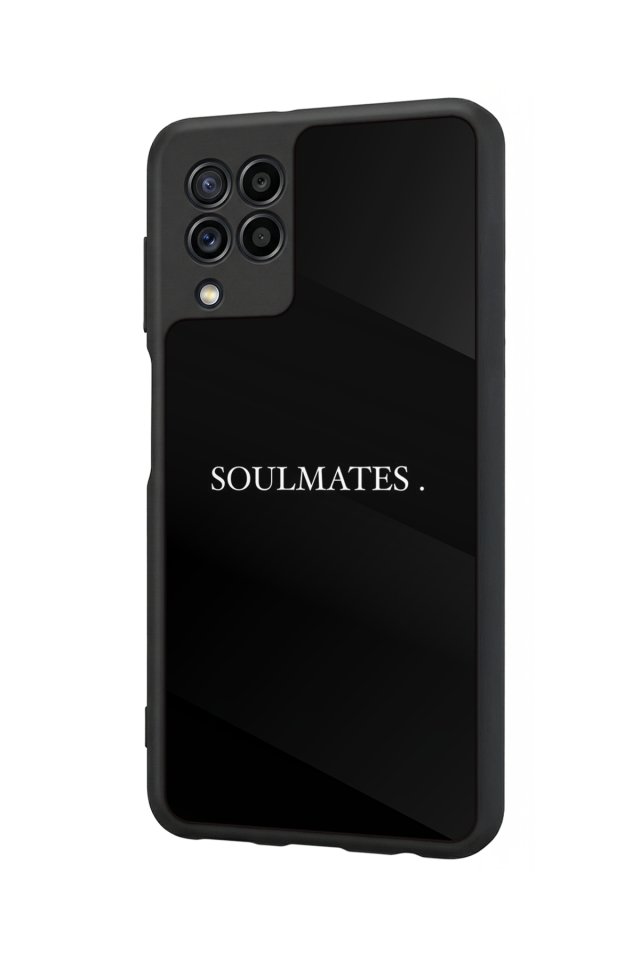 Samsung Galaxy M22 Uyumlu SOUL Tasarımlı Glossy Premium Kılıf