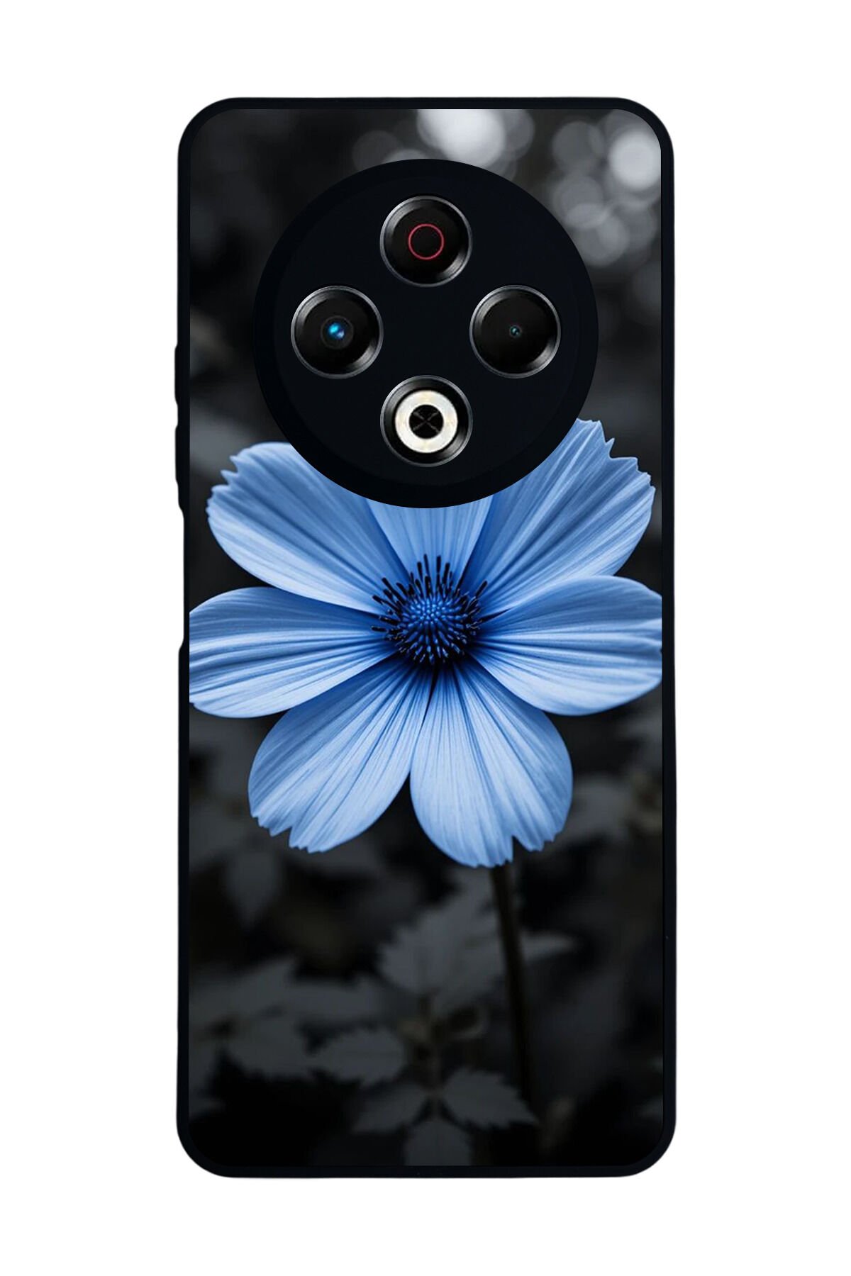 Tecno Spark 30 Uyumlu Cicek Tasarımlı Glossy Premium Kılıf