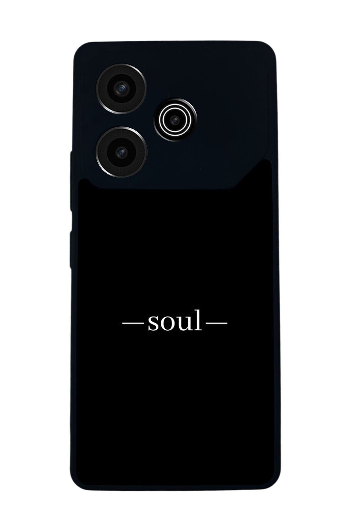 Tecno Pova 6 Uyumlu SOUL Tasarımlı Glossy Premium Kılıf