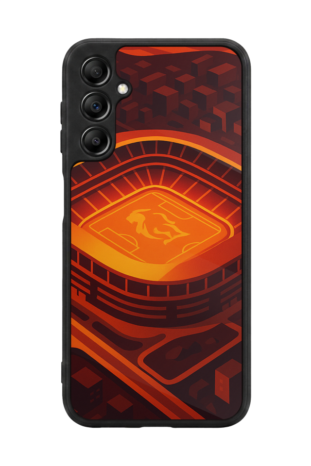 Samsung Galaxy A14 Uyumlu Aslan Tasarımlı Glossy Premium Kılıf