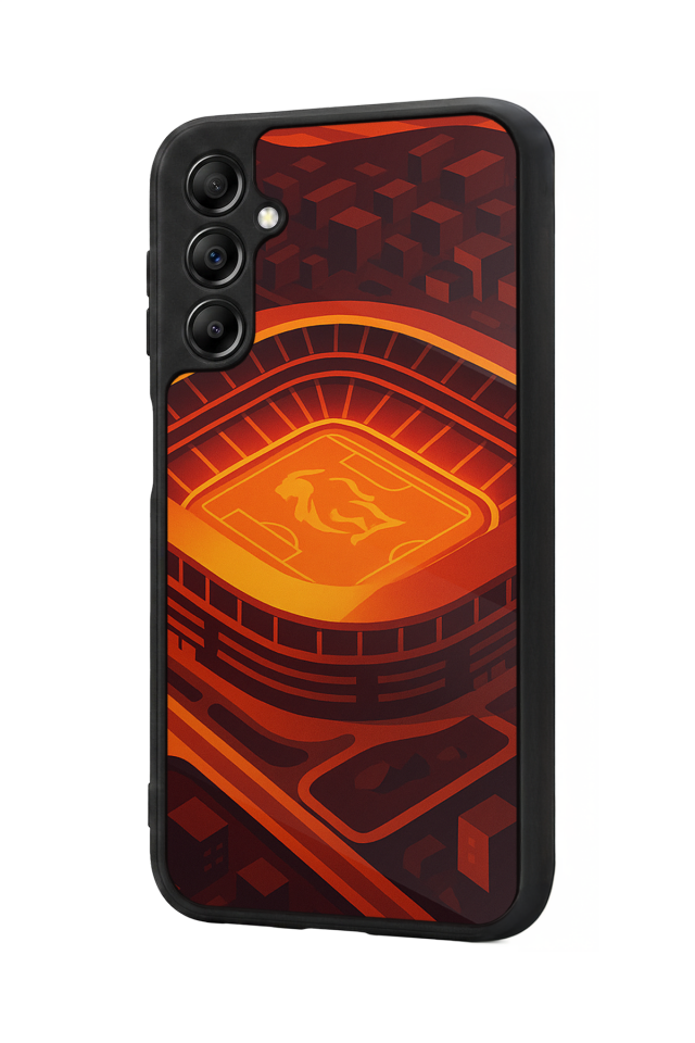 Samsung Galaxy A14 Uyumlu Aslan Tasarımlı Glossy Premium Kılıf