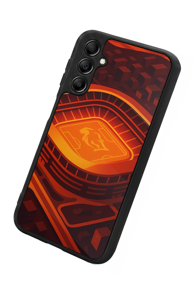 Samsung Galaxy A14 Uyumlu Aslan Tasarımlı Glossy Premium Kılıf