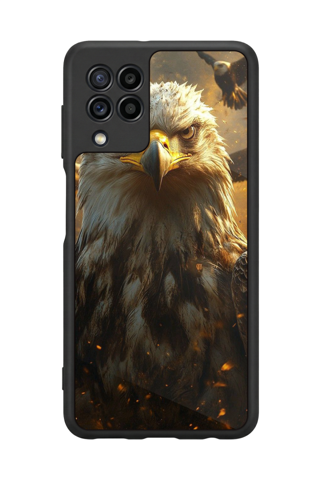 Samsung Galaxy M32 Uyumlu Besiktas Tasarımlı Glossy Premium Kılıf