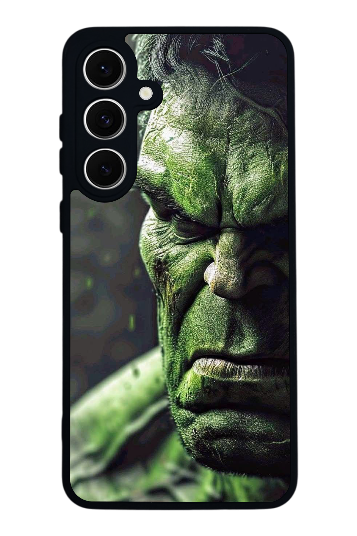 Samsung Galaxy S24 FE Uyumlu Hulk Tasarımlı Glossy Premium Kılıf