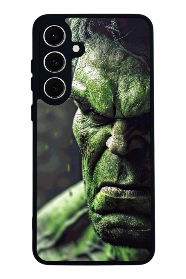 Samsung Galaxy S24 FE Uyumlu Hulk Tasarımlı Glossy Premium Kılıf