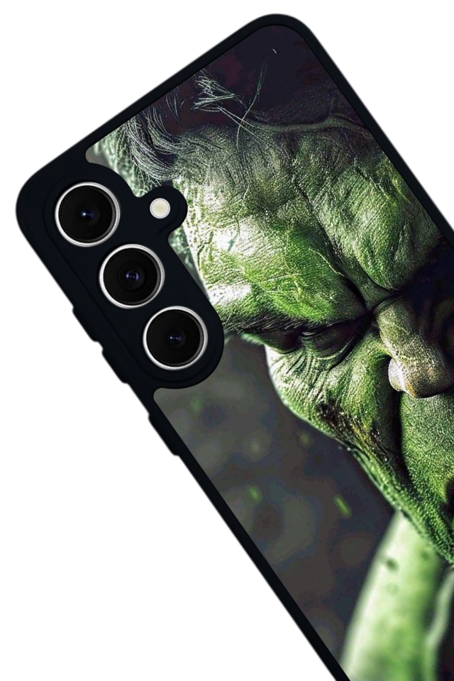 Samsung Galaxy S24 FE Uyumlu Hulk Tasarımlı Glossy Premium Kılıf