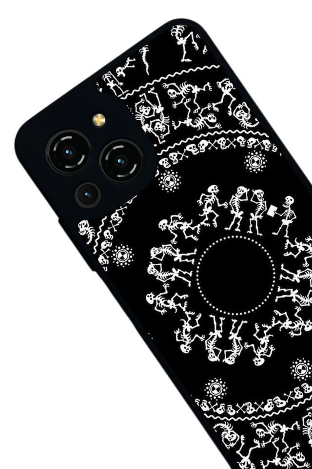 Reeder S23 Pro Max Uyumlu Mandala Tasarımlı Glossy Premium Kılıf