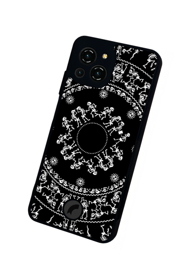 Reeder S23 Pro Max Uyumlu Mandala Tasarımlı Glossy Premium Kılıf