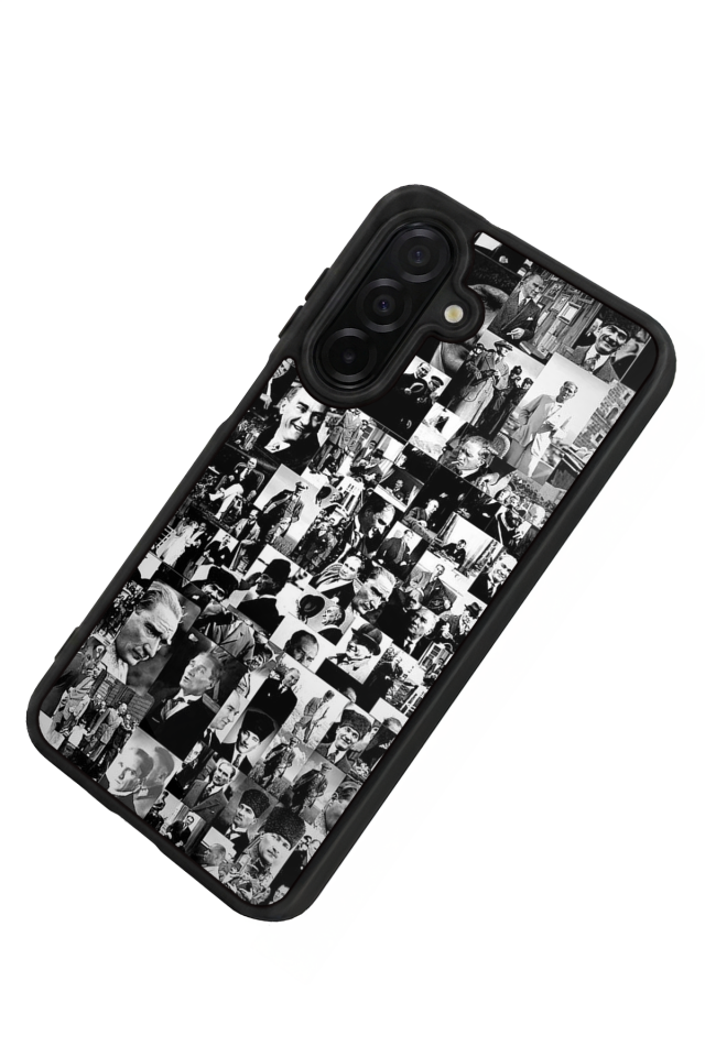 Samsung Galaxy A56 Uyumlu Mustafa Kemal Ataturk Tasarımlı Glossy Premium Kılıf