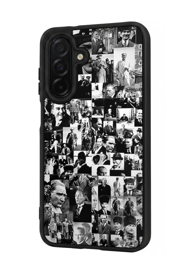 Samsung Galaxy A56 Uyumlu Mustafa Kemal Ataturk Tasarımlı Glossy Premium Kılıf