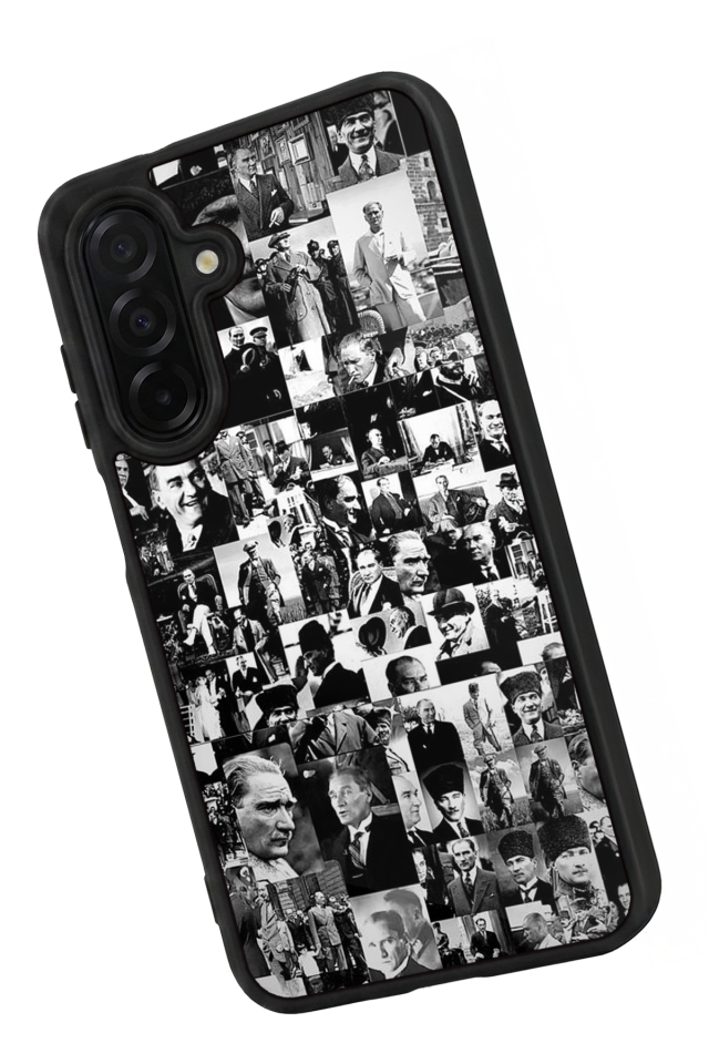 Samsung Galaxy A56 Uyumlu Mustafa Kemal Ataturk Tasarımlı Glossy Premium Kılıf