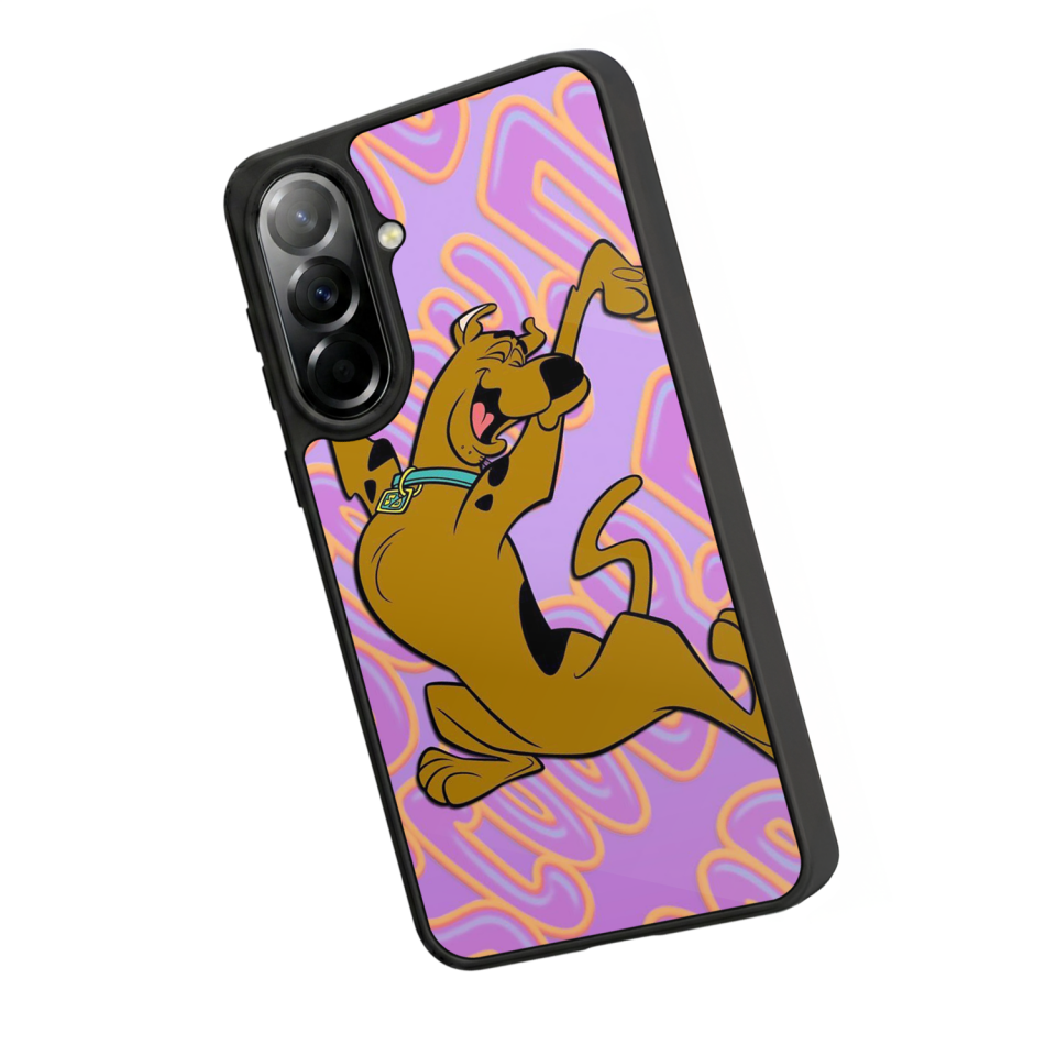 Samsung Galaxy A37 Uyumlu Scooby Doo Tasarımlı Glossy Premium Kılıf