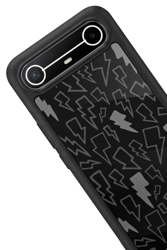 Tecno Spark Slim 5G Uyumlu Simsek Tasarımlı Glossy Premium Kılıf