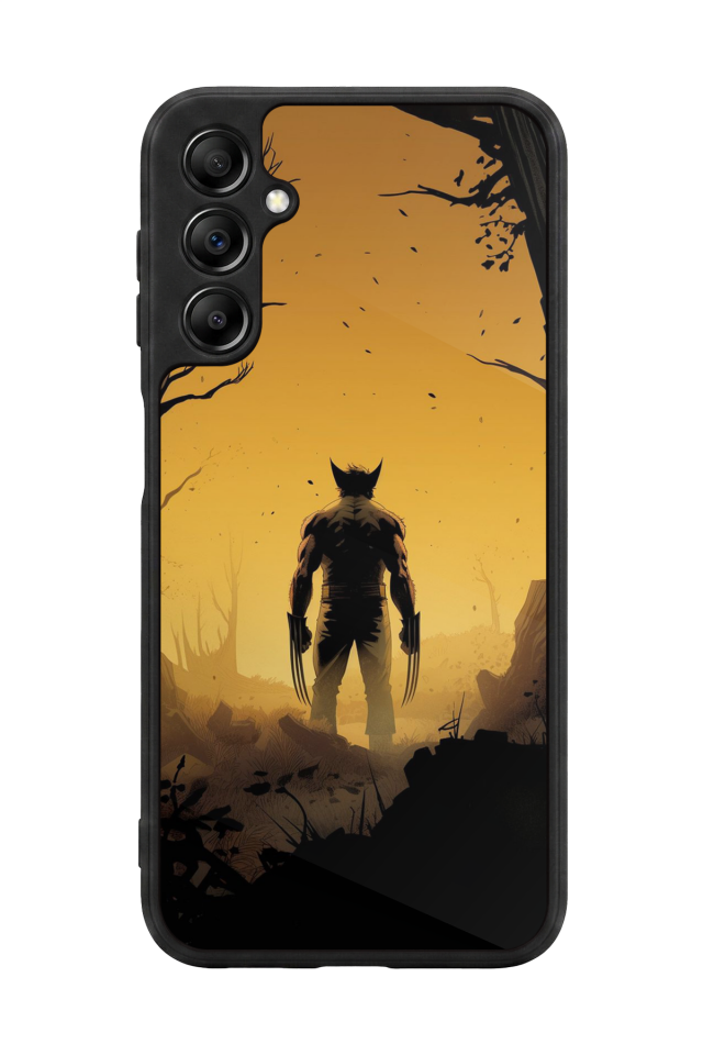 Samsung Galaxy A14 Uyumlu Wolverine Tasarımlı Glossy Premium Kılıf