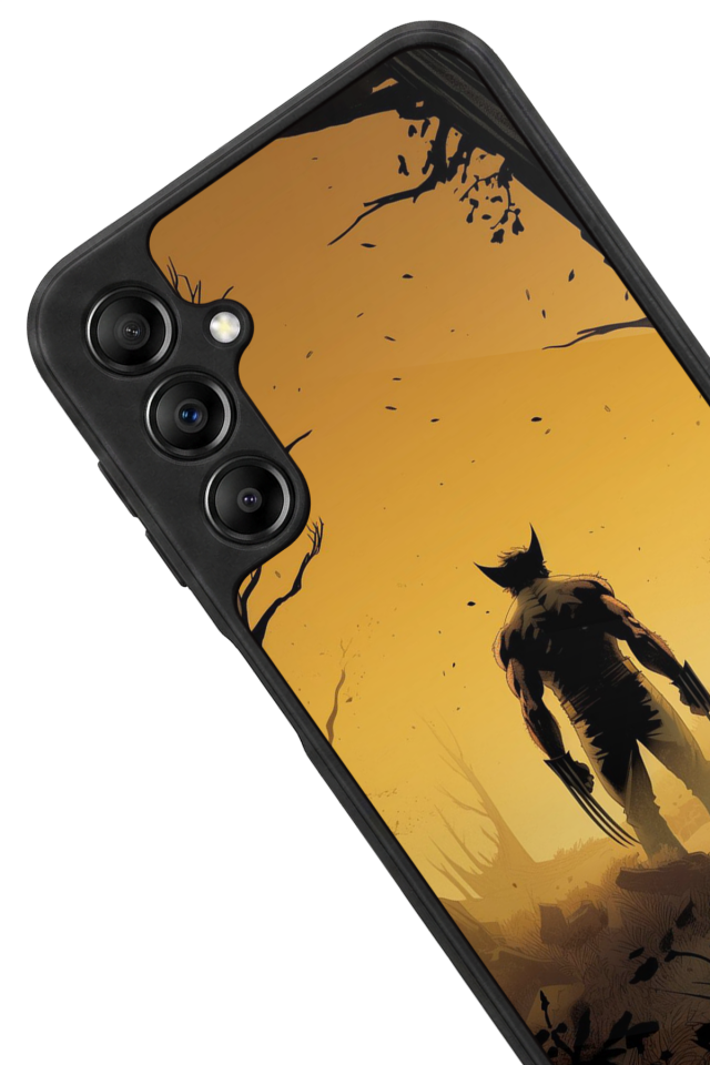 Samsung Galaxy A14 Uyumlu Wolverine Tasarımlı Glossy Premium Kılıf