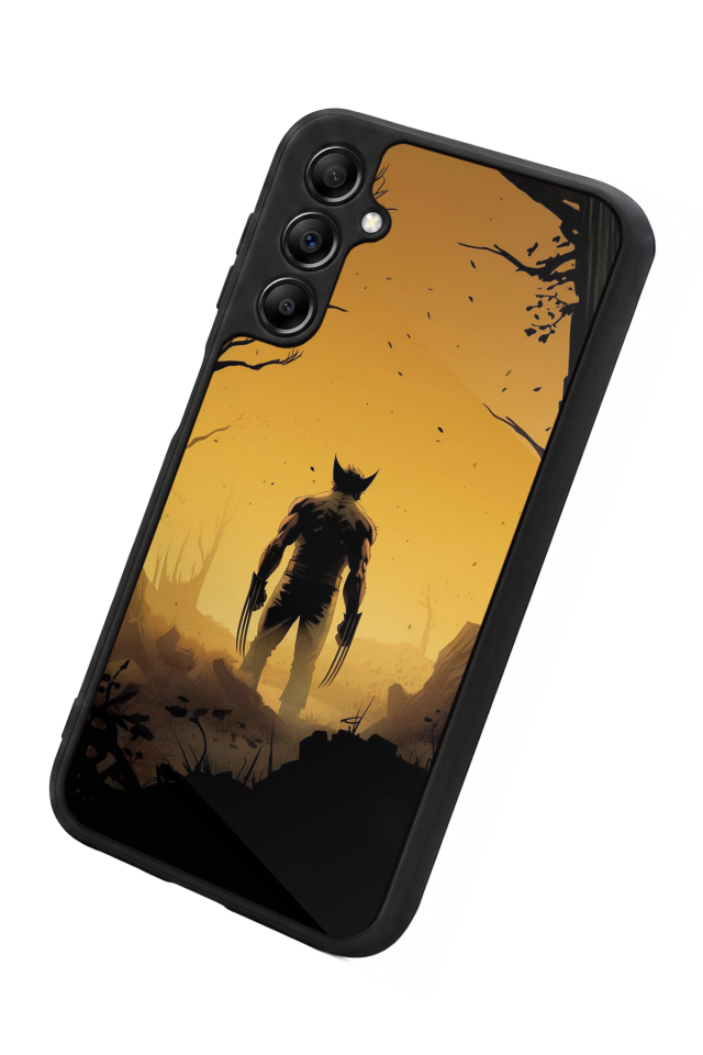 Samsung Galaxy A14 Uyumlu Wolverine Tasarımlı Glossy Premium Kılıf