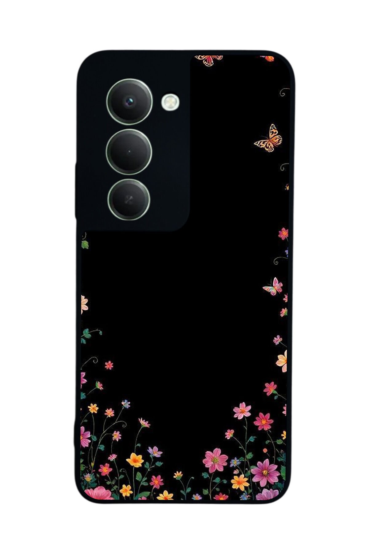 Xiaomi Redmi 15 5G Uyumlu Floral Tasarımlı Glossy Premium Kılıf