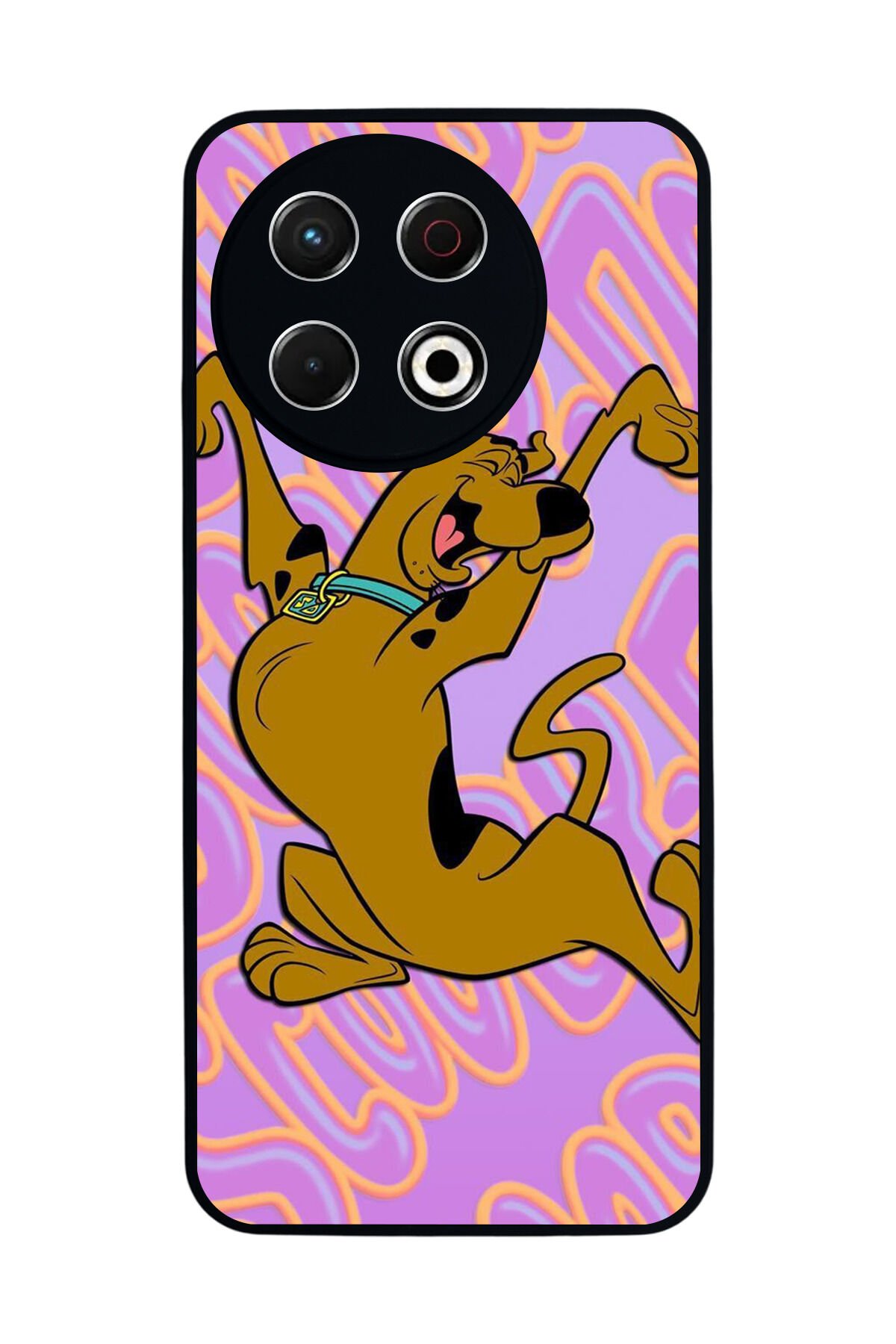 Tecno Spark 30 Pro Uyumlu Scooby Doo Tasarımlı Glossy Premium Kılıf