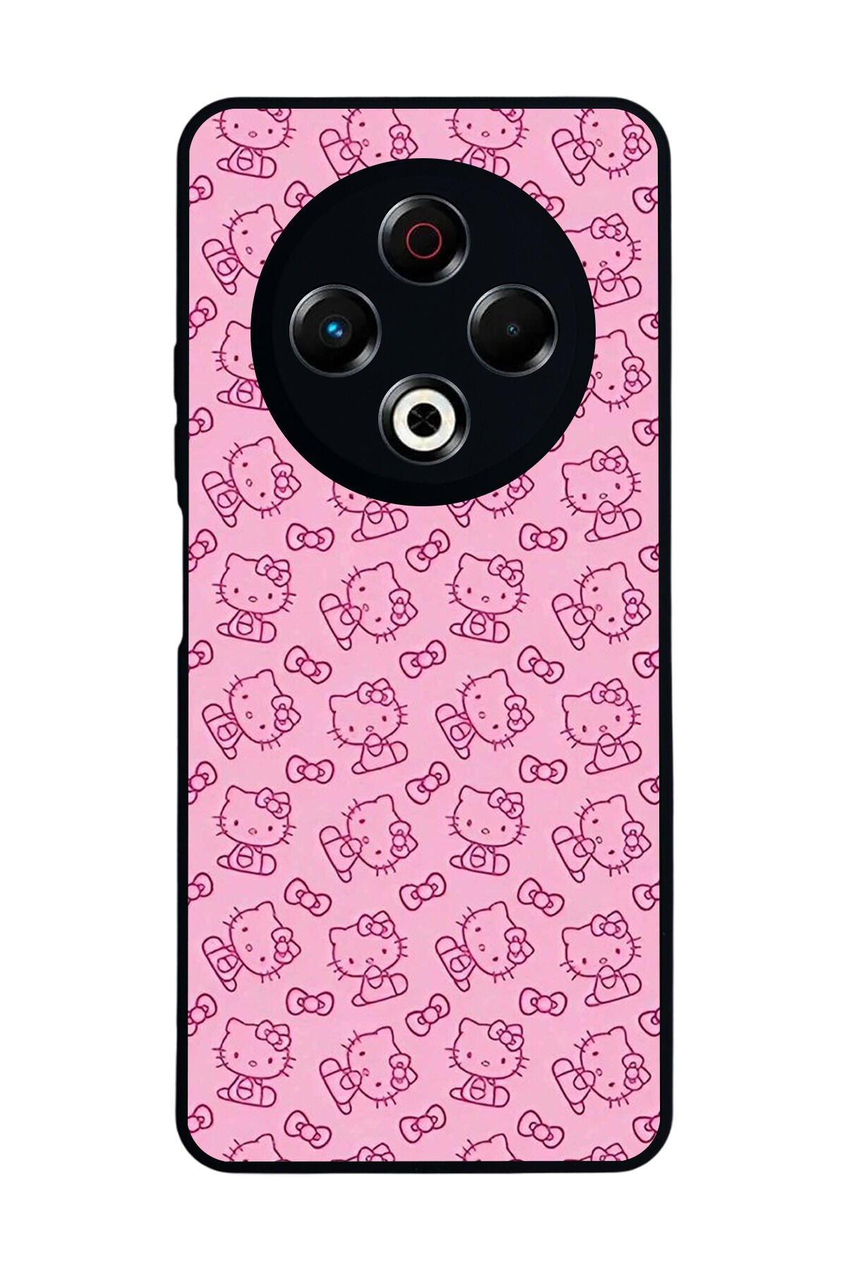 Tecno Spark 30 Uyumlu HelloKitty Tasarımlı Glossy Premium Kılıf