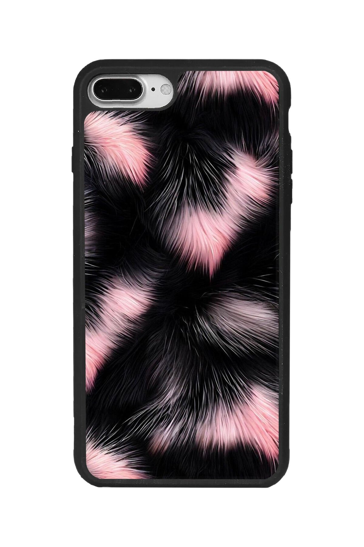 Apple iPhone 7 Plus Siyah Silikon Kılıf Çiziklere ve Darbelere Karşı Koruma
