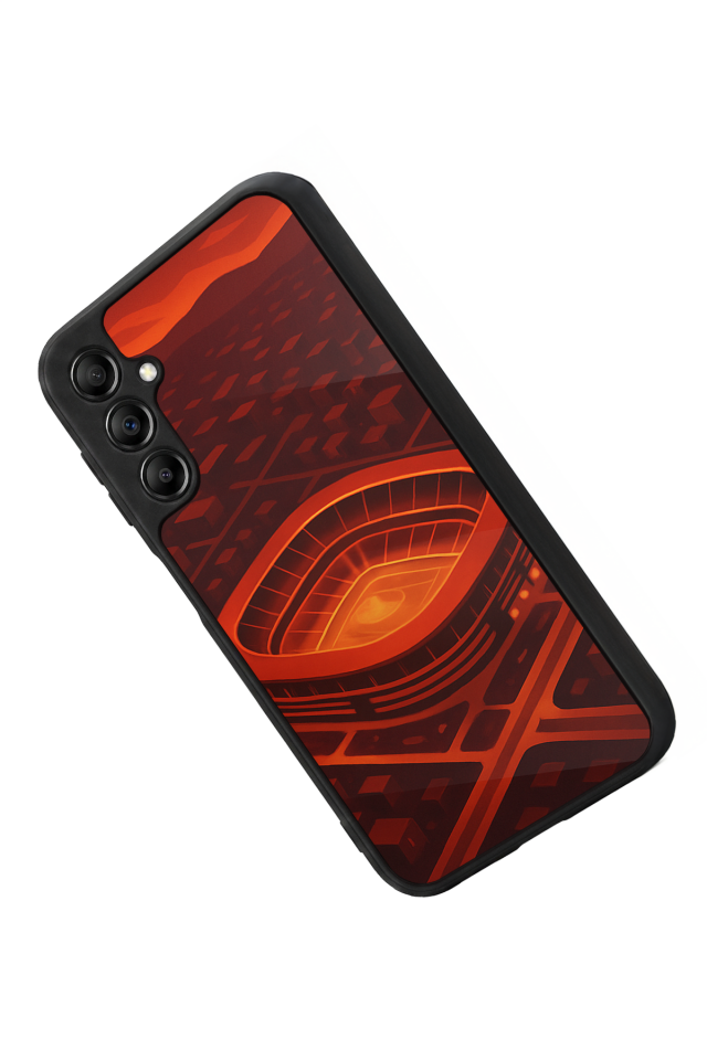 Samsung Galaxy A14 Uyumlu Aslan Tasarımlı Glossy Premium Kılıf