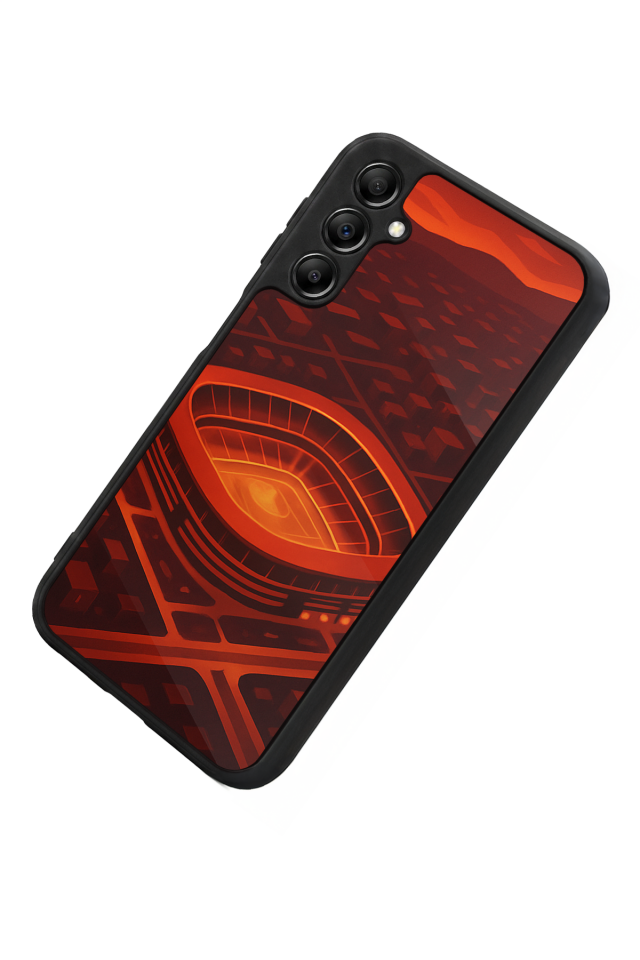 Samsung Galaxy A14 Uyumlu Aslan Tasarımlı Glossy Premium Kılıf