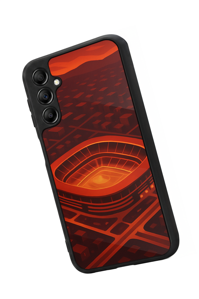 Samsung Galaxy A14 Uyumlu Aslan Tasarımlı Glossy Premium Kılıf